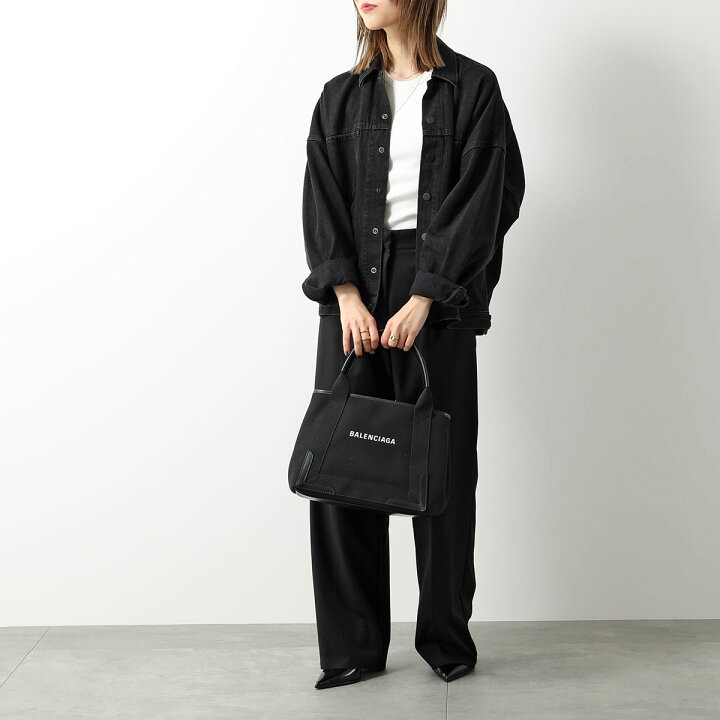 楽天市場】BALENCIAGA バレンシアガ 339933 2HH3N 1000 NAVY CABAS S 