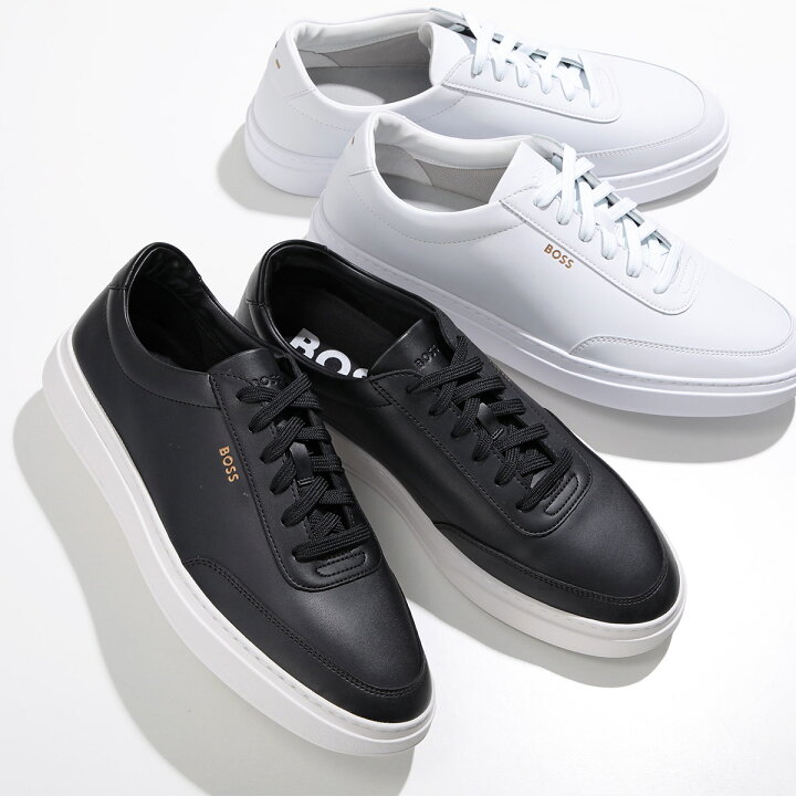 楽天市場】HUGO BOSS ヒューゴボス スニーカー 50536504 メンズ レザー 