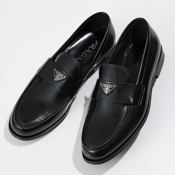 楽天市場】PRADA プラダ ローファー 2DB205 055 メンズ トライアングル  