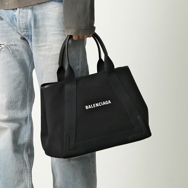 楽天市場】BALENCIAGA バレンシアガ トートバッグ NAVY CABAS NEW M  