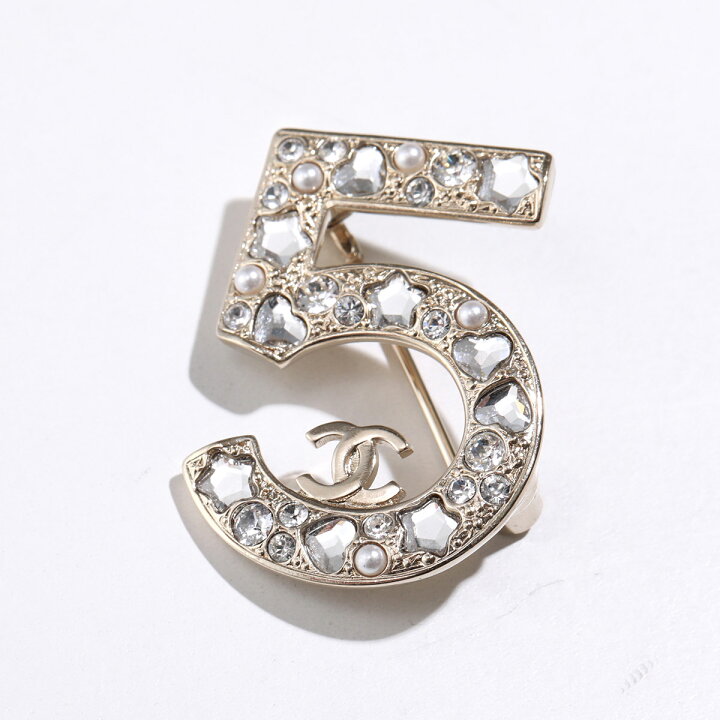 楽天市場】CHANEL シャネル ブローチ ABF231 B19947 レディース メタル 