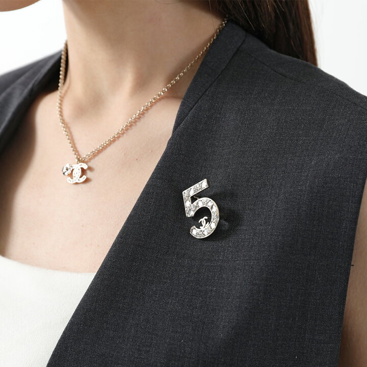 楽天市場】CHANEL シャネル ブローチ ABF231 B19947 レディース メタル 