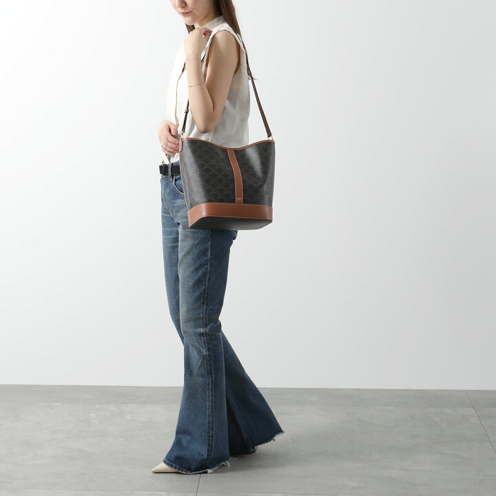 楽天市場】CELINE セリーヌ ショルダーバッグ Midium Bucket  