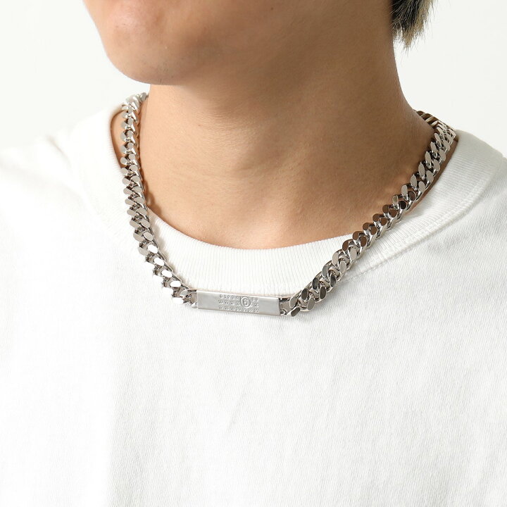 楽天市場】MM6 エムエムシックス メゾンマルジェラ チェーンネックレス  