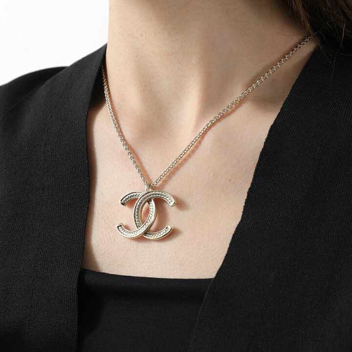楽天市場】CHANEL シャネル ネックレス ABE252 B18058 レディース ココ  
