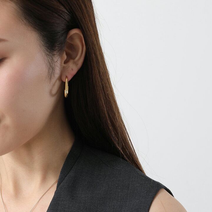 楽天市場】Otiumberg オティウムバーグ ピアス Large Staple Hoops 