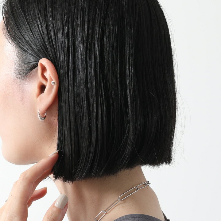 楽天市場】 Otiumberg オティウムバーグ フープピアス Silver Roscida 