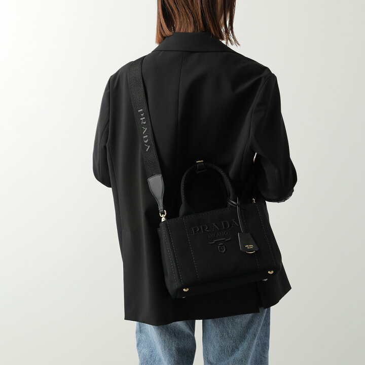 楽天市場】PRADA プラダ ハンドバッグ CANAPA RICAMO カナパ リカーモ 