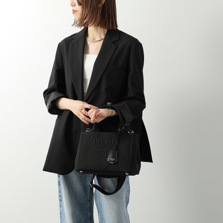 楽天市場】PRADA プラダ ハンドバッグ CANAPA RICAMO カナパ リカーモ 