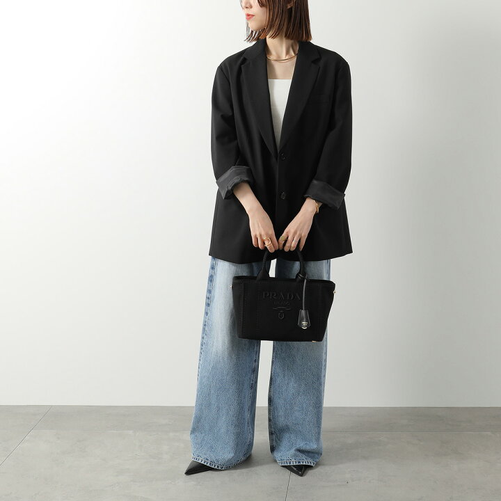 楽天市場】PRADA プラダ ハンドバッグ CANAPA RICAMO カナパ リカーモ  