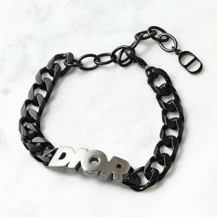 楽天市場】Dior ディオール ブレスレット B1611HOMMT メンズ チェーン 