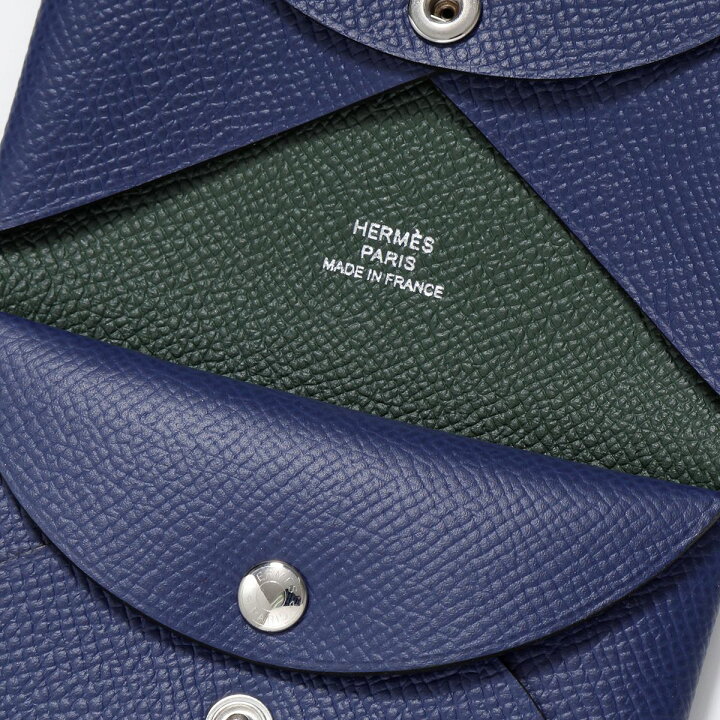 楽天市場】HERMES エルメス 二つ折り財布 カルヴィデュオ ヴェルソ 