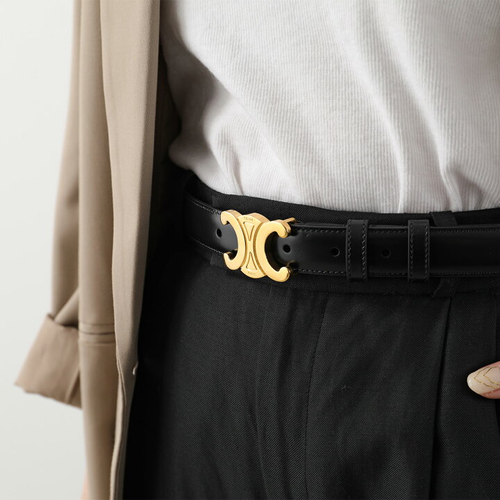 楽天市場】CELINE セリーヌ ベルト Triompheトリオンフ 45AK93A01.38NO  