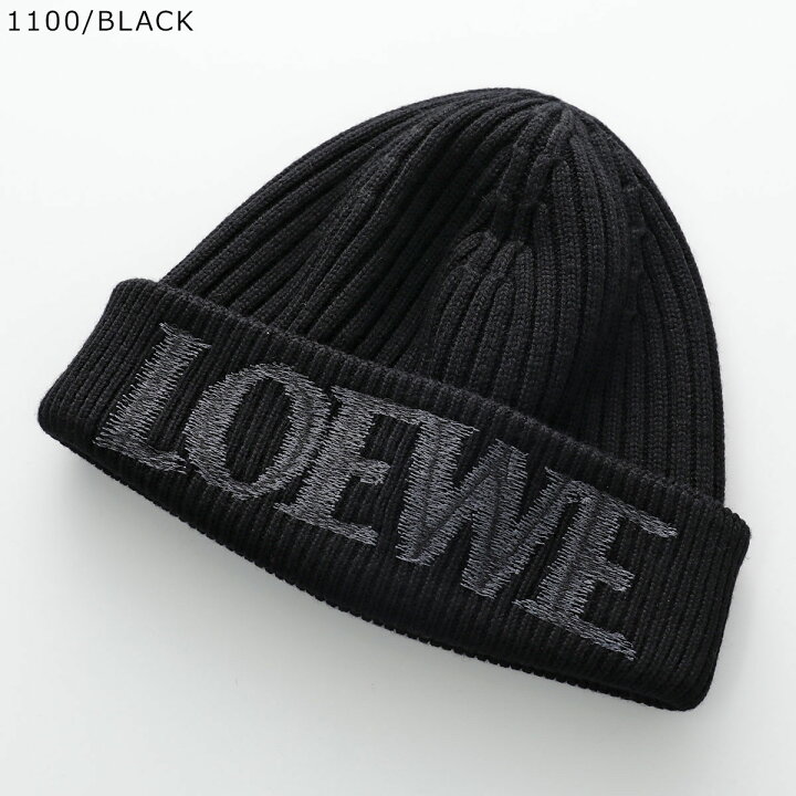 楽天市場】LOEWE ロエベ ニット帽 F540257X23 レディース ロゴ刺繍 
