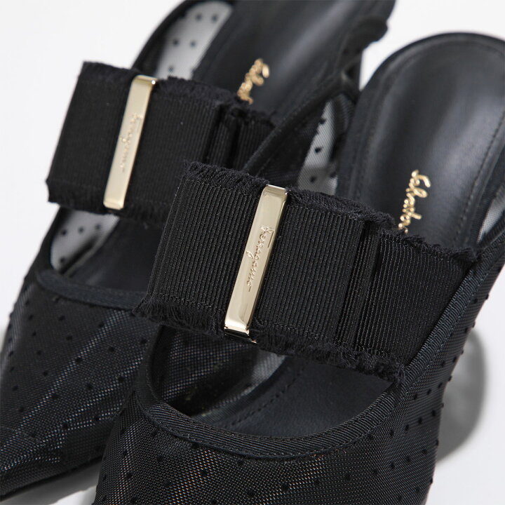 楽天市場】FERRAGAMO フェラガモ ミュール ZELDA POIS ゼルダ 0725030 