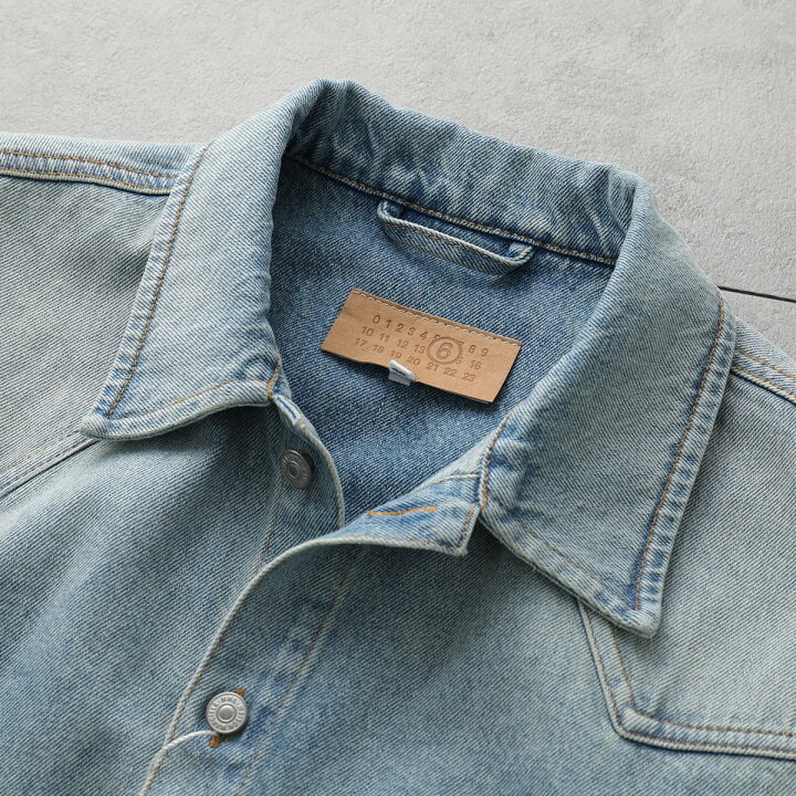 楽天市場】MM6 エムエムシックス メゾンマルジェラ デニムシャツ  