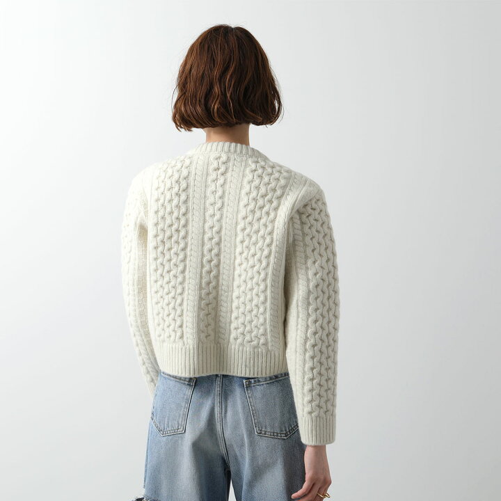 楽天市場】CELINE セリーヌ カーディガン RRV09U0117.01OW レディース  