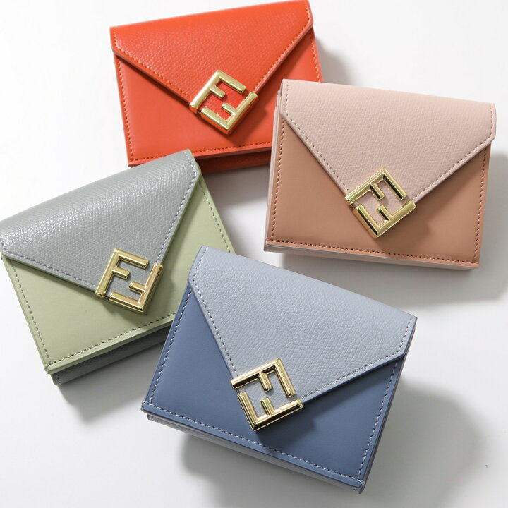 楽天市場】FENDI フェンディ 三つ折り財布 8M0480 ALV4 レディース FF 