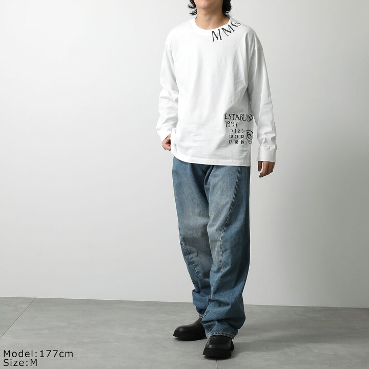楽天市場】MM6 エムエムシックス メゾンマルジェラ Tシャツ SH0GC0047 