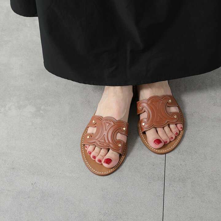 楽天市場】CELINE セリーヌ サンダル 352413767C.04LU レディース 