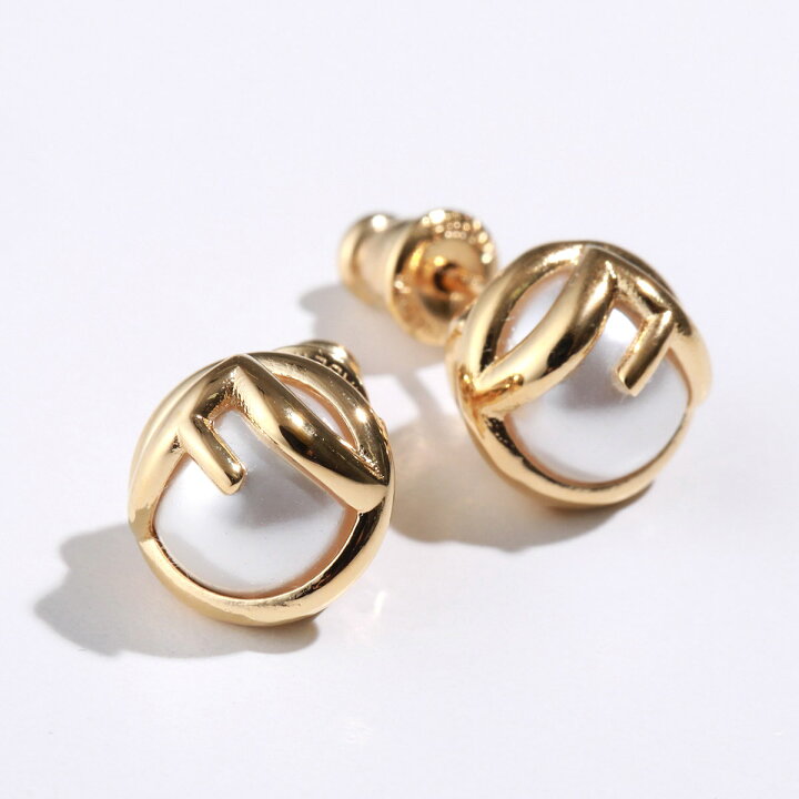 楽天市場】FENDI フェンディ ピアス F IS エフイズ 8AK796 A5TO  