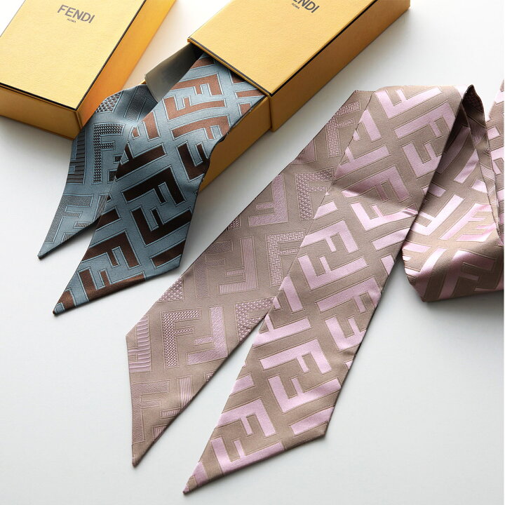 新品未使用】FENDI フェンディ スカーフ ラッピー フラワー柄 