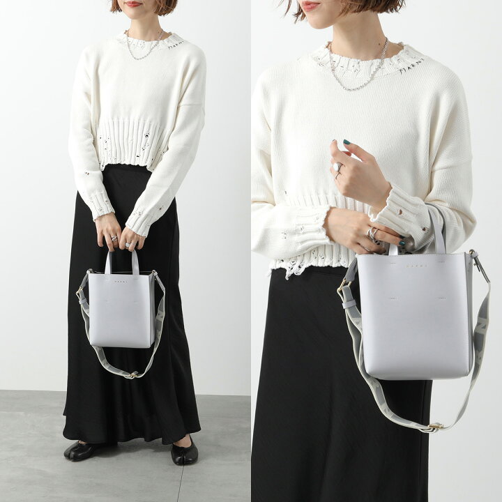 楽天市場】MARNI マルニ トートバッグ MUSEO MINI ミュゼオ ミニ  