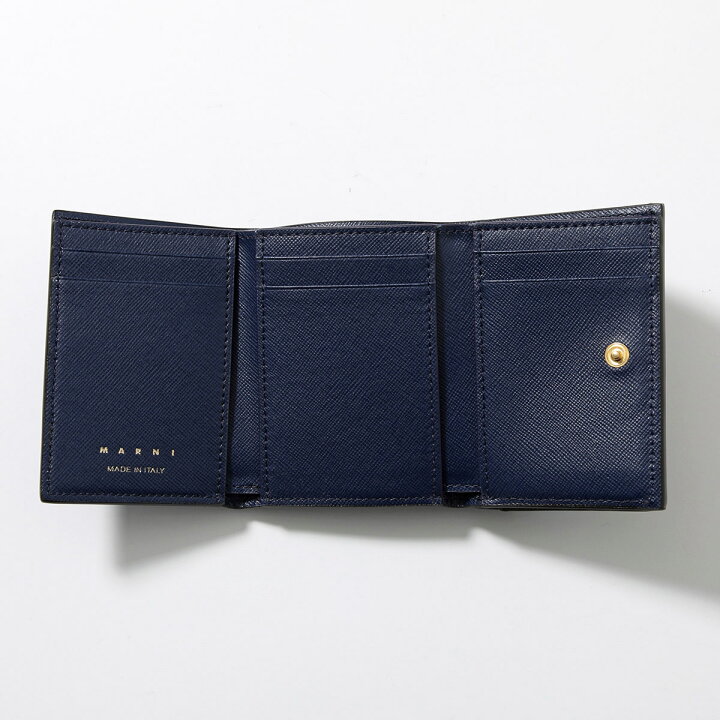 楽天市場】MARNI マルニ 三つ折り財布 PFMO0125U0 PFMO0125U1 LV520 