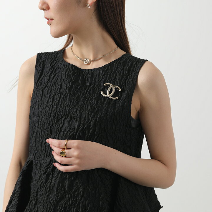 楽天市場】CHANEL シャネル ブローチ ABF174 B19745 レディース メタル 