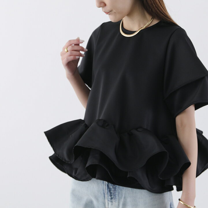 新品Re Verofonna♡エンブロイダリーフリルブラウス（楽天市場】Re  