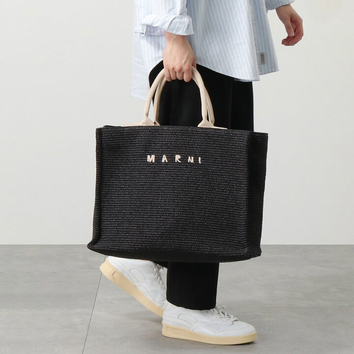 楽天市場】MARNI マルニ トートバッグ SHMQ0034U1 P3860 メンズ かご 