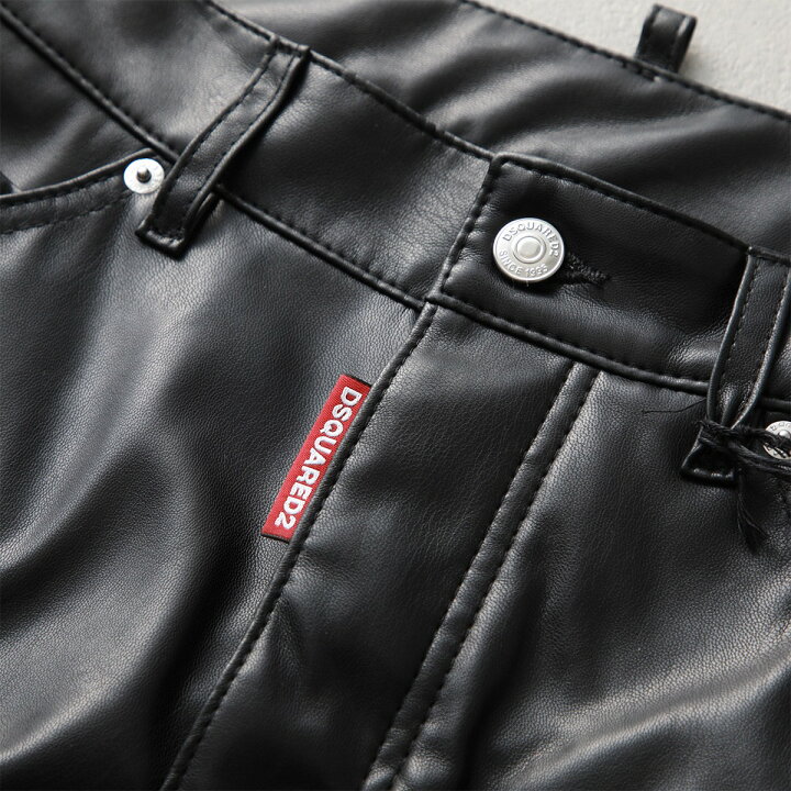 楽天市場】DSQUARED2 ディースクエアード フェイクレザーパンツ COOL 