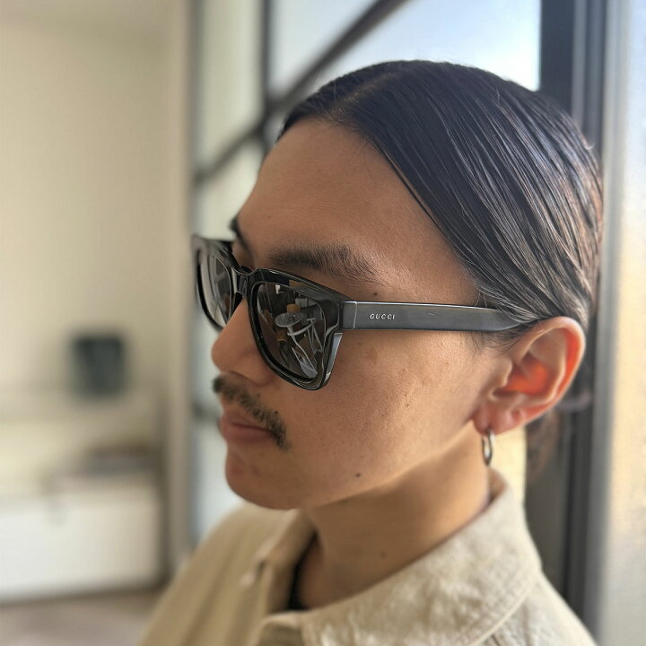 楽天市場】GUCCI グッチ サングラス GG0001SN メンズ ウェリントン型 