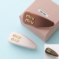 楽天市場】ミュウミュウ miumiu（ヘアアクセサリー｜レディース 