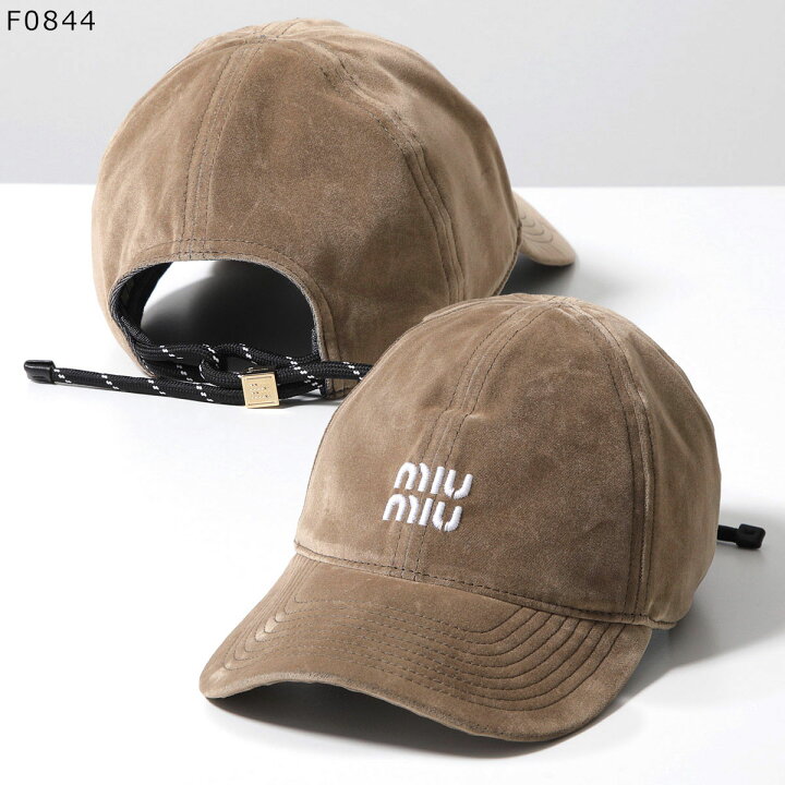 楽天市場】MIUMIU ミュウミュウ ベースボールキャップ 5HC369 2CUA  