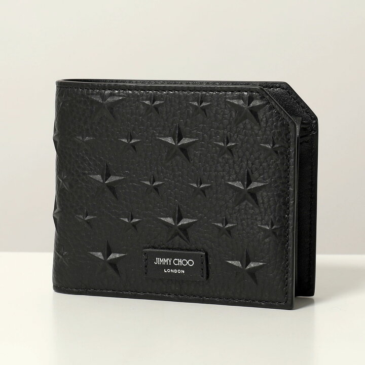 楽天市場】Jimmy Choo ジミーチュウ 二つ折り財布 ALBANY EMG 