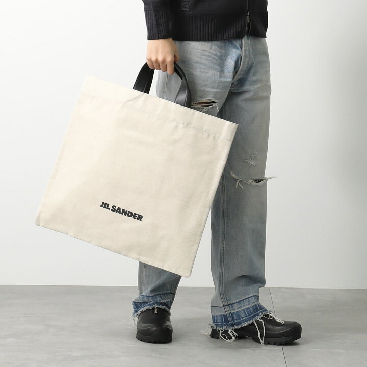 楽天市場】JIL SANDER ジルサンダー トートバッグ BOOK TOTE SQUARE 