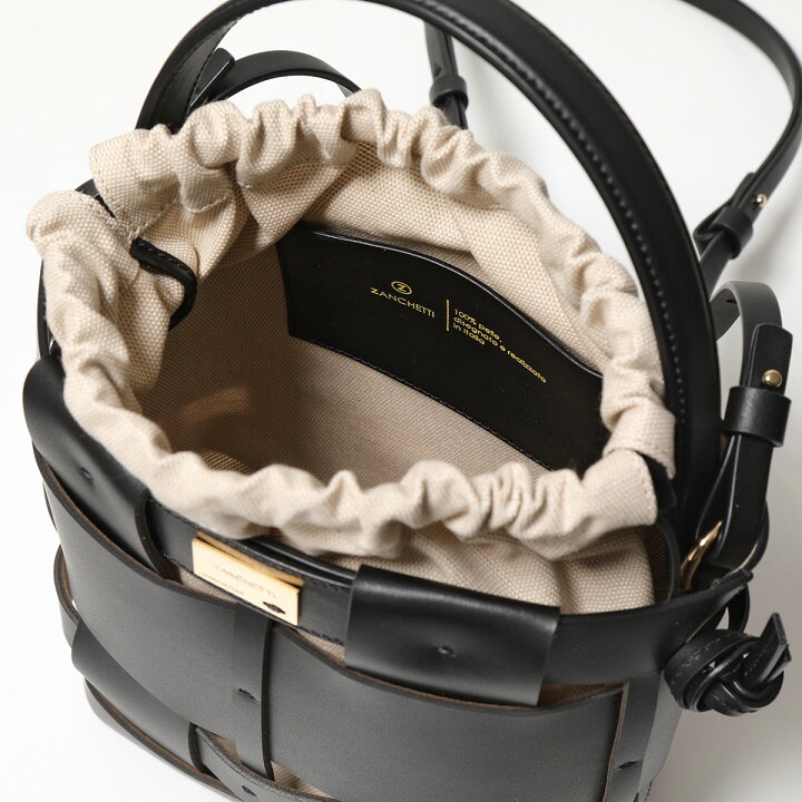 楽天市場】ZANCHETTI ザンケッティ ショルダーバッグ WOVEN BUCKET