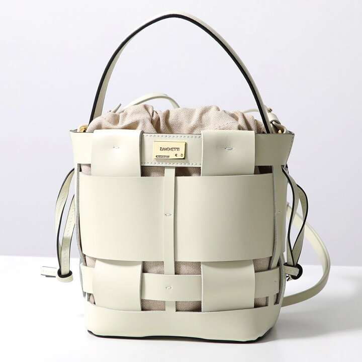 楽天市場】ZANCHETTI ザンケッティ ショルダーバッグ WOVEN BUCKET 