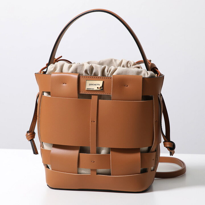 楽天市場】ZANCHETTI ザンケッティ ショルダーバッグ WOVEN BUCKET  