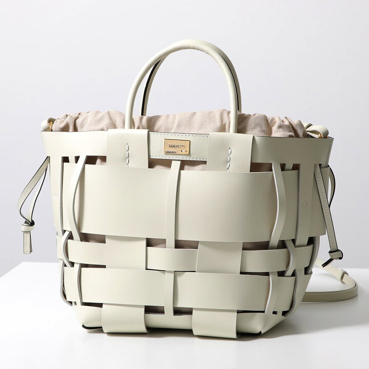 楽天市場】ZANCHETTI ザンケッティ トートバッグ WOVEN MIDI SHOPPER 