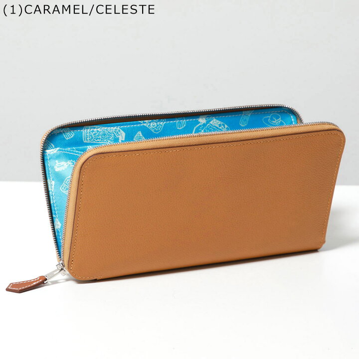 楽天市場】HERMES エルメス 長財布 アザップ シルクイン ロング AZAP  