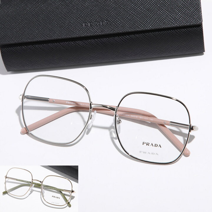 楽天市場】PRADA プラダ メガネ VPR 56W レディース スクエア型 メタル 