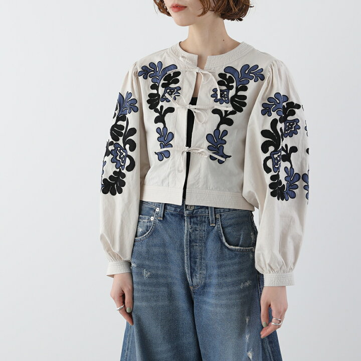 楽天市場】Sara mallika サラマリカ シャツブルゾン Cotton Linen 