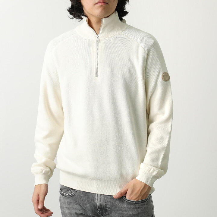 楽天市場】MONCLER モンクレール ハーフジップ セーター 9F00001 M1611 