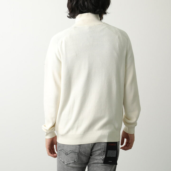 楽天市場】MONCLER モンクレール ハーフジップ セーター 9F00001 M1611 