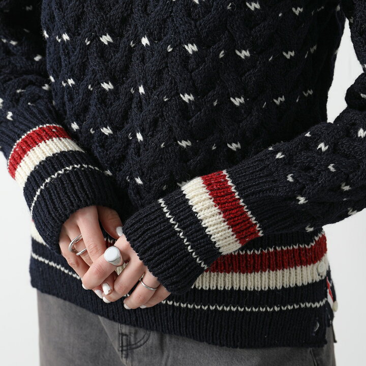 楽天市場】THOM BROWNE トムブラウン セーター MKA510B-Y1506 