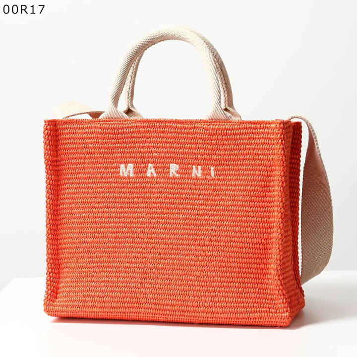 楽天市場】MARNI マルニ かごバッグ SMALL TOTE SHMP0077U0 P3860  