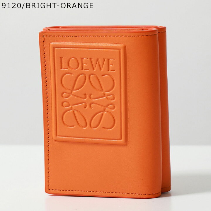 楽天市場】【4/15限定ポイント3倍】LOEWE ロエベ 三つ折り財布 TRIFOLD  