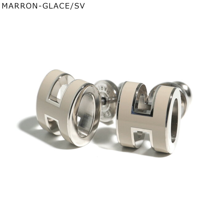 楽天市場】HERMES エルメス ピアス ポップアッシュ ミニ POP H MINI  